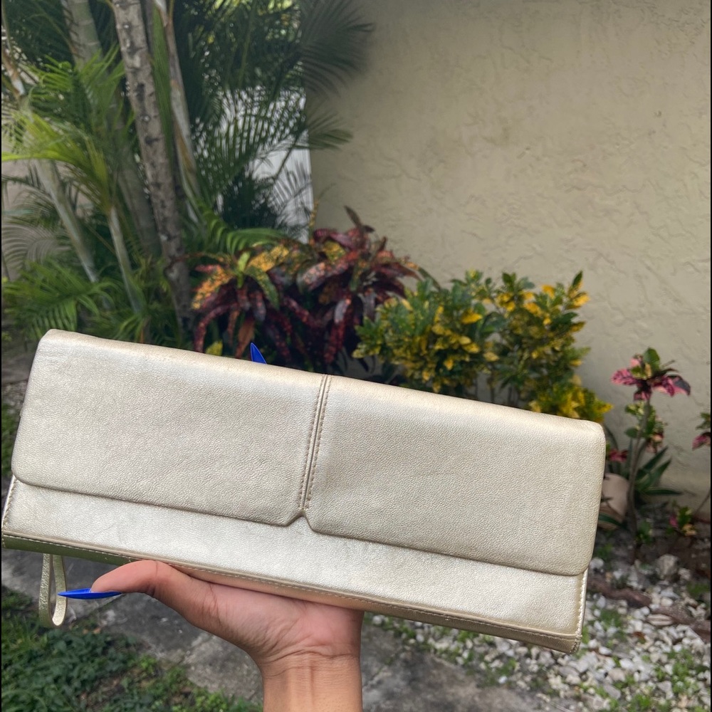 Alfani Ivory clutch.